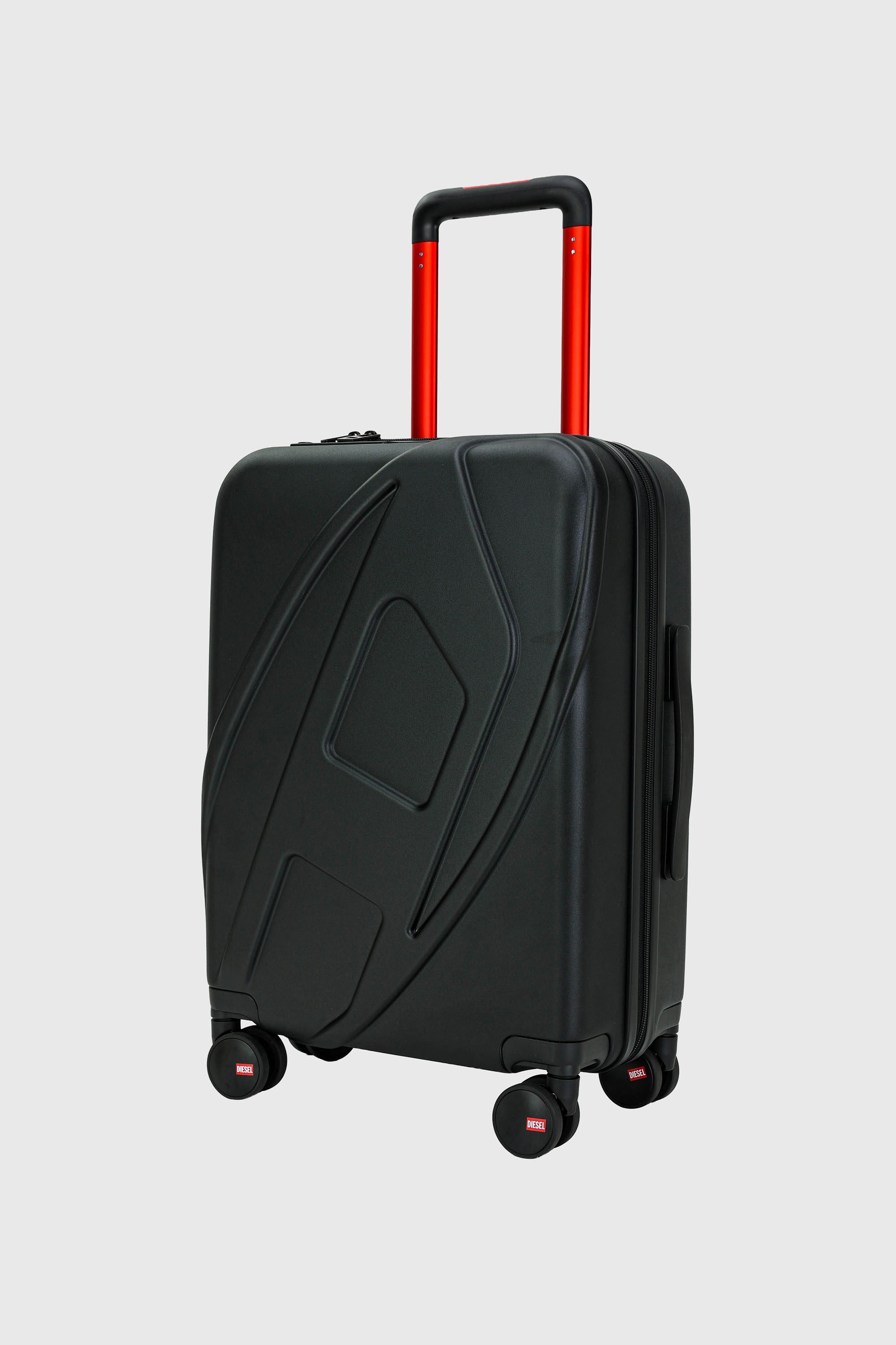 Diesel - LU0043 HARD LUGGAGE - DSL012, Unisex's Oval D suitcase size S in Black - 5