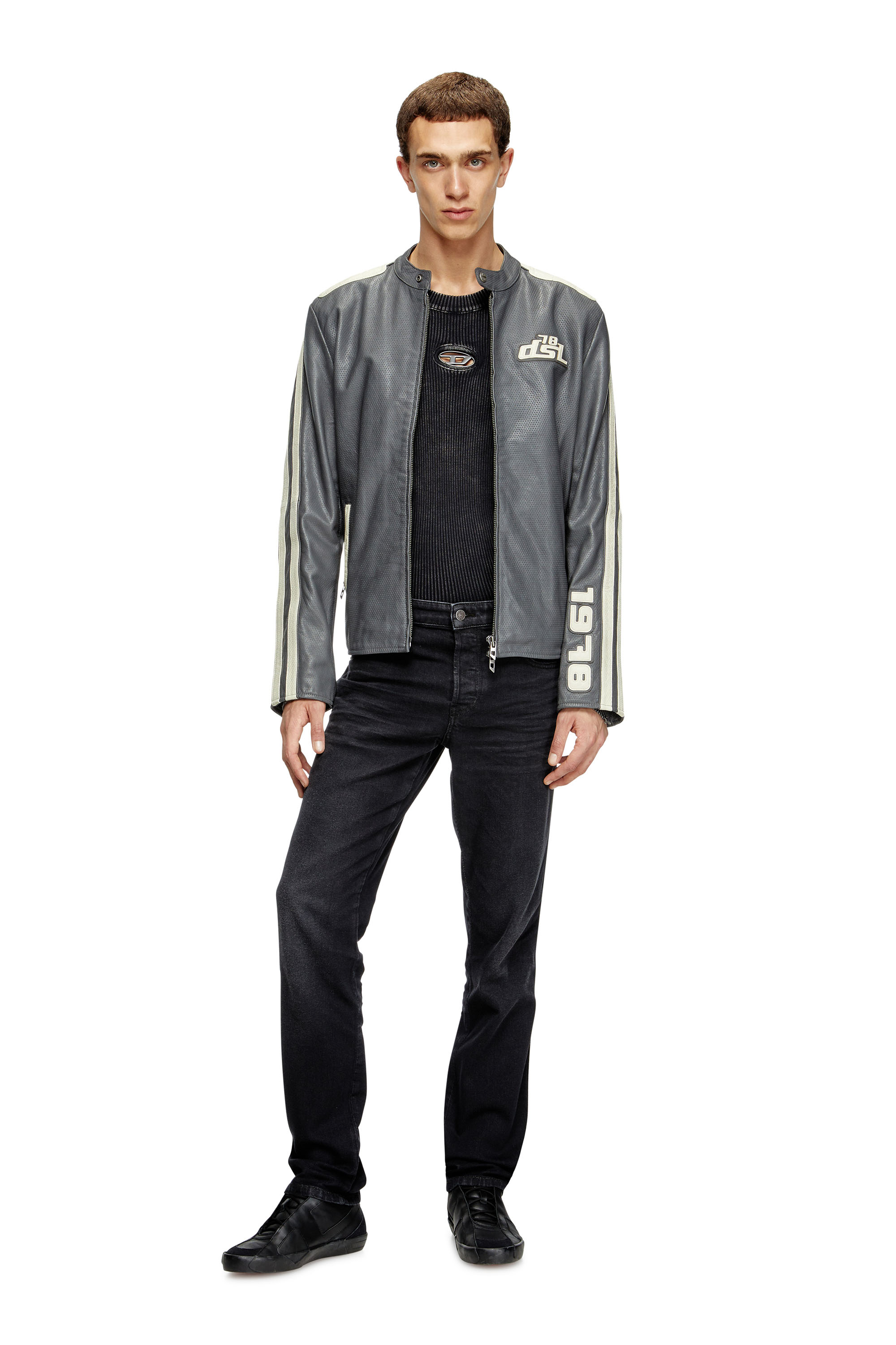 Slim Jeans 1993 D-Vyl 0DBEG, Black/Dark grey Diesel - Man's Slim Jeans 1993 D-Vyl 0DBEG, Black/Dark grey - 1