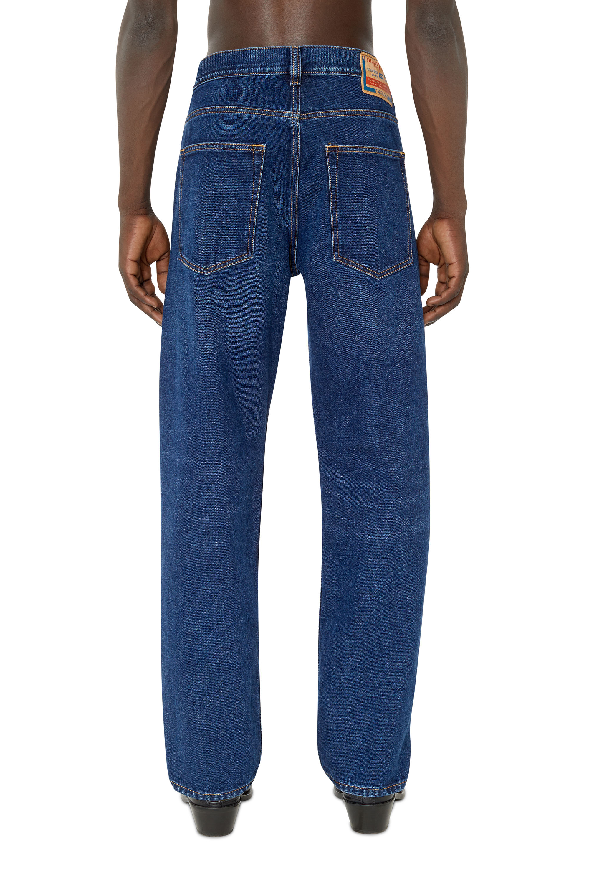 Diesel - Straight Jeans 2010 D-Macs 007E6, Dark Blue - Image 2